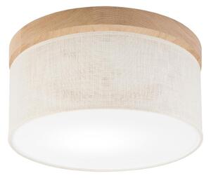 Brilagi - LED Плафон BELLADONNA 1xE27/15W/230V Ø 30 см кремав/дъб