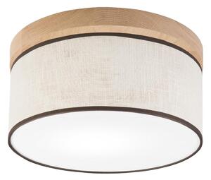 Brilagi - LED Плафон BELLADONNA 1xE27/15W/230V Ø 30 см кремав/дъб