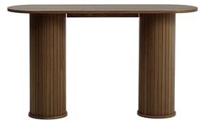 Кафява конзолна маса 40x130 cm Nola – Unique Furniture