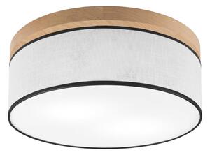 Brilagi - LED Плафон BELLADONNA 2xE27/15W/230V Ø 40 см бял/дъб