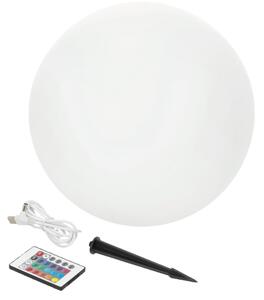 LED RGBW димируема соларна лампа LED/5W/3,7V 3000K IP54 Ø 30 см