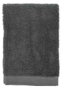 Тъмносива памучна хавлиена кърпа от тери 70x140 cm Comfort – Södahl