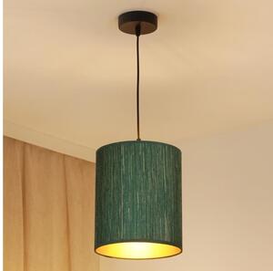 Brilagi - Полилей BOSTON ROLLER 1xE27/15W/230V, Ø 21 см, зелен/злато