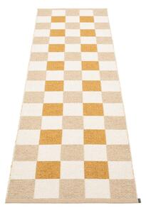 Пътека за открито и закрито в цвят жълта охра и бежова 70x240 cm Pix Vanilla Ochre – Pappelina