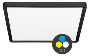 Ecolite W008S-CCT/24W/CR - LED Плафониера TERY LED/24W/230V IP40 черен