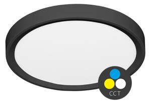 Ecolite W007-CCT/32W/CR - LED Плафониера SALY LED/32W/230V IP40 черен