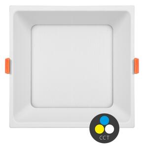 Ecolite LED-IN01S-UGR/CCT/24W - LED вградено осветително тяло 24W/230V бяло