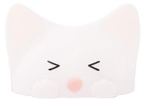 MegaLight - LED RGB Димируем акумулаторен детски докосване лампа CATTY CAT LED/5V