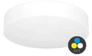Ecolite WML400-CCT/36W/BI - LED Плафониера MAKARON LED/36W/230V IP44 бял