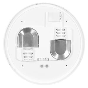Ecolite W142-BI - Плафон със сензор HECTOR 2xE27/60W/230V IP44 бял