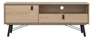 Маса за телевизор от дъбов декор в естествен цвят 150x60x40 cm Ry – Tvilum