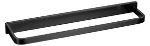 OMNIRES DA70230BL - Стенна закачалка за кърпи DARLING 37 см полуматов черен