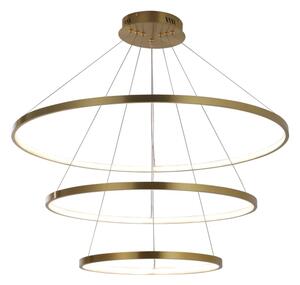 LED Пендел LEA LED/60W/230V 4000K Ø 80 см златист