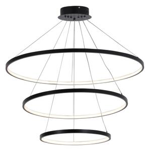LED Пендел LEA LED/60W/230V 4000K Ø 80 см черен