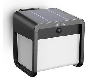Philips LED соларен стенен фенер EZRA LED/1,8W/3,7V 3000K IP44 с сензор