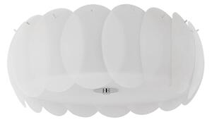 Ideal Lux - Таванно осветително тяло OVALINO 8xE27/60W/230V Ø 53,5 см бяло