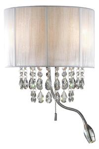 Ideal Lux - LED настенно осветително тяло OPERA 2xE14/40W/230V + LED/1W бяло