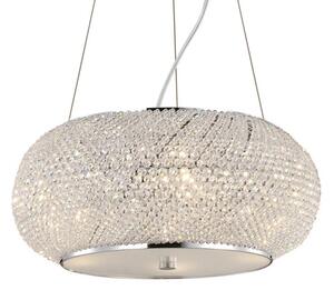 Ideal Lux - Кристален полилей PASHA 10xE14/40W/230V Ø 55 см хром