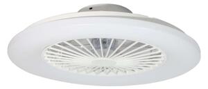 Lucci Air 513200 - LED Димируема лампа с вентилатор OSLO LED/20W/230V бял + д.у