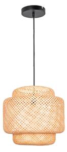 Пендел BERTA 1xE27/20W/230V Ø 50 см бамбук