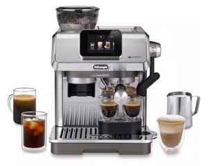 Кафеавтомат DeLonghi La Specialista Touch, 1450W, 15 bar, 1.8л. капацитет на воден резервоар, Thermoblock система, 15 настройки на мелачката, 4 температурни настройки, сив