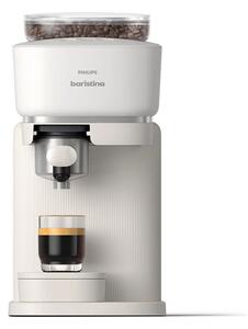 Кафемашина еспресо Philips Baristina BAR300/60, 16 bar налягане, 1.2 л. воден резервоар, керамична мелачка, бяла
