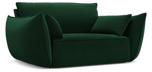 Тъмнозелено кадифено кресло Vanda – Mazzini Sofas