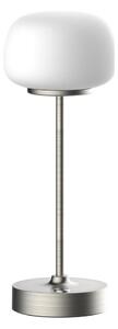 LED Димируема сензорна настолна лампа RIMINI LED/2W/5V USB 2000 mAh хром/бял