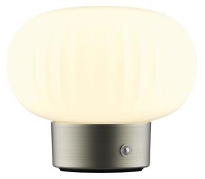 LED Димируема сензорна настолна лампа LATTE LED/1,8W/5V USB 2000 mAh хром/бял