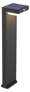 LED соларна лампа с сензор MALI LED/4,5W/3,7V 2000 mAh IP44 черна
