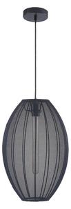 Пендел KAREI 1xE27/20W/230V Ø 30 см черен