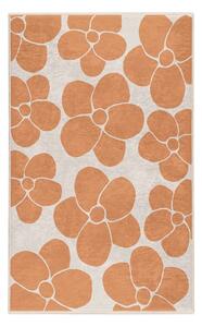 Оранжев килим подходящ за пране 80x150 cm Orange Meadow – Mila Home