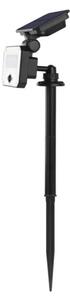 LED соларен прожектор SPILO LED/3,7V 3600mAh 3000K IP54 с датчик и DO