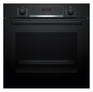 Фурна за вграждане Bosch HBA554EB3, клас A+, 71л. обем, 3D система за равномерно печене, черна