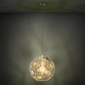 Eglo 39756 - Висящ полилей SKOURA 1xE27/60W/230V ⌀ 50 см