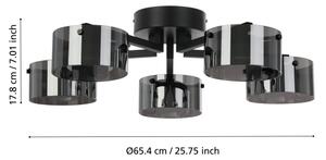 Eglo 39874 - LED Димируем полилей COPILLOS 5xLED/5,4W/230V
