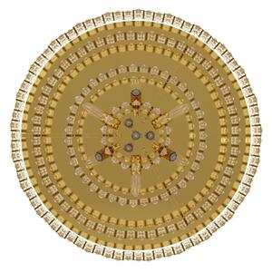 Eglo 39612 - Лампа CALMEILLES 10xE14/25W/230V ⌀ 78 см