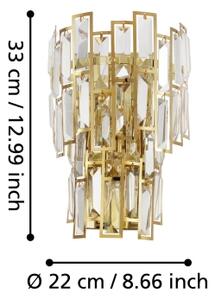 Eglo 39615 - Аплик CALMEILLES 3xE14/25W/230V