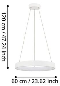 Eglo 39688 - LED Димируем висящ полилей CAMPO ROSSO LED/34W/230V