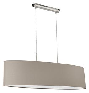 Eglo 31585 - Полилей на верижка PASTERI 2xE27/60W/230V