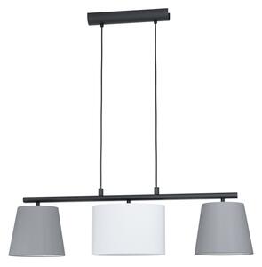 Eglo 55207 - Пендел ALMEIDA 3xE14/25W/230V сив
