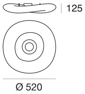 Linea Light 8006 - LED Димируем плафон MR. MAGOO LED/23W/230V