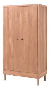 Детски гардероб от масивен дъб в естествен цвят 100x190x55 cm Forrest – Vipack