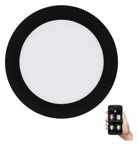 Eglo 31744 - димируемо LED осветително тяло за баня FUEVA-Z 10,5W/230V IP44 черно