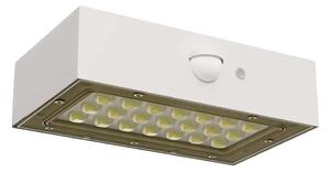 LED соларен прожектор с датчик за движение LED/3,7V 1200mAh 4000K IP65 бял