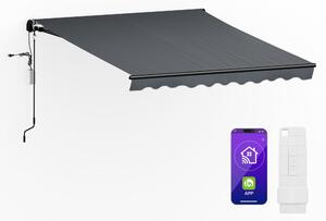 Blumfeldt CloudShade тента, Смарт контрол, UV защита, Стенен монтаж