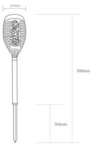 Globo 33535-2 - К-кт 2x LED Соларна лампа LED/0,1W/3V IP44