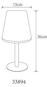 Globo 33894 - LED RGB Соларна сензорна настолна лампа LED/0,1W/3V IP44