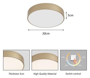 Brilagi - LED таванно осветително тяло POOL LED/36W/230V 3000/4000/6000K Ø 30 см златисто
