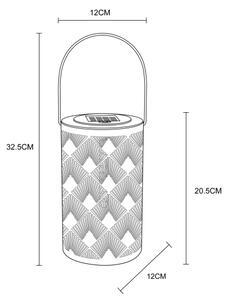 Globo 36658 - LED Соларен фенер LED/0,5W/3V IP44